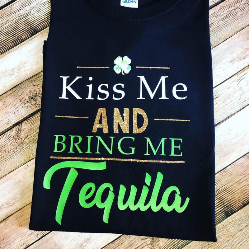 Kiss Me & Bring Me Tequila T-shirt