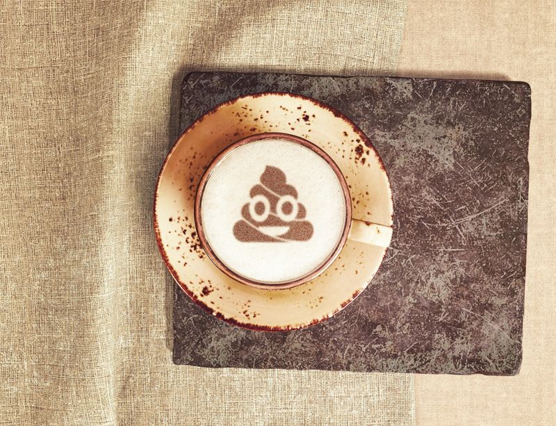 Funny Coffee Stencil Gift | Father's Day Gift | Poop Emoji Gift For Him | Stencil | Latte Art | Reusable Stencil | Gift For Husband | (4)