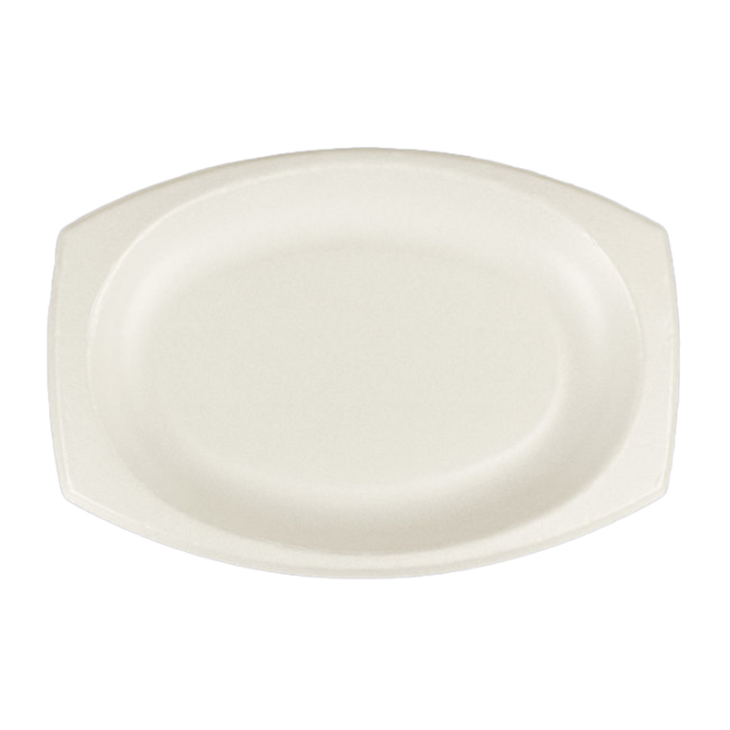 500/cs 11" Honey LAM OVAL Platter