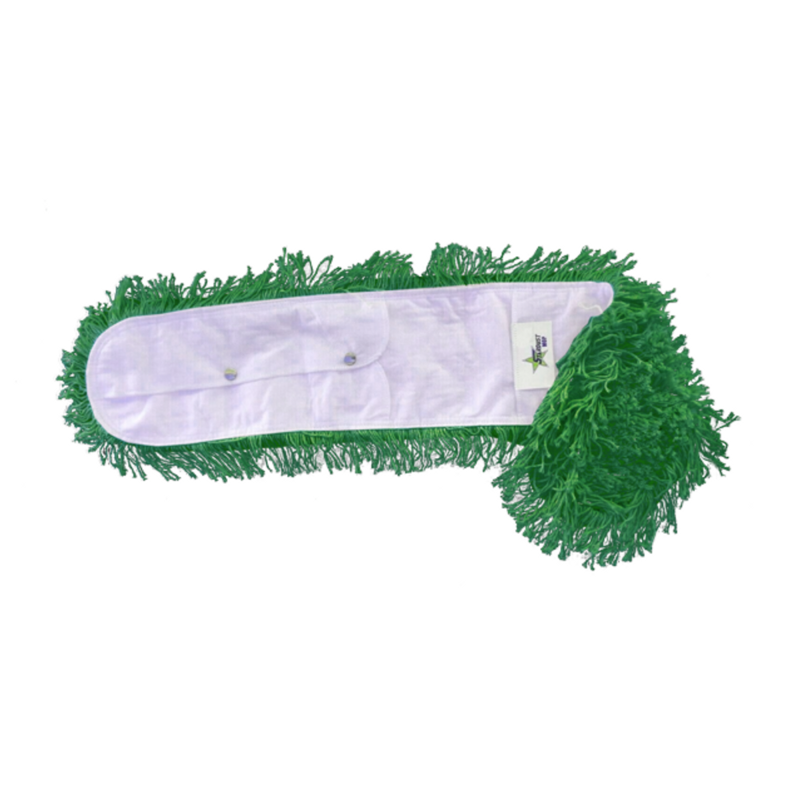 Blended Yarn Dust Mop 5X24 Green