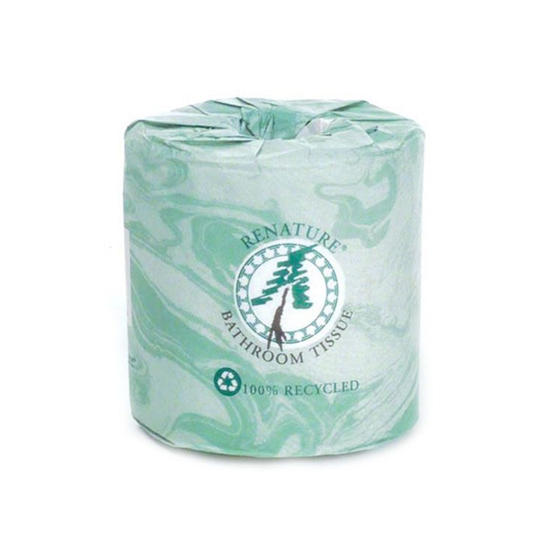 96rolls/1000sheet/ 1 Ply Embossed Toilet Tissue - Septic Safe