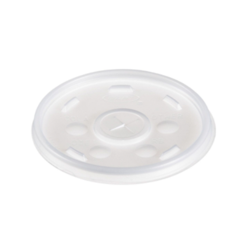 10/100/cs 12 oz Straw Slot Lid