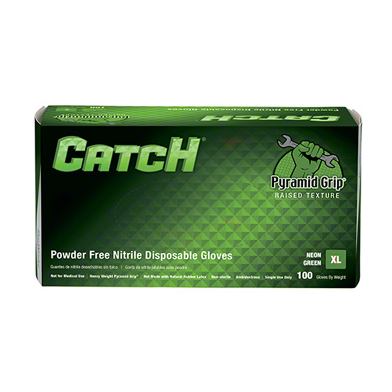 Green Nitrle Gloves 9 mil XL