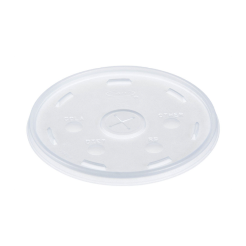 5/100/cs 32oz Straw Slot Lid