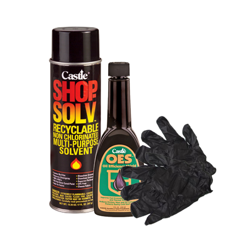 Kit: Used Car kit (20oz Shop Solve, Gloves, 8oz OES)