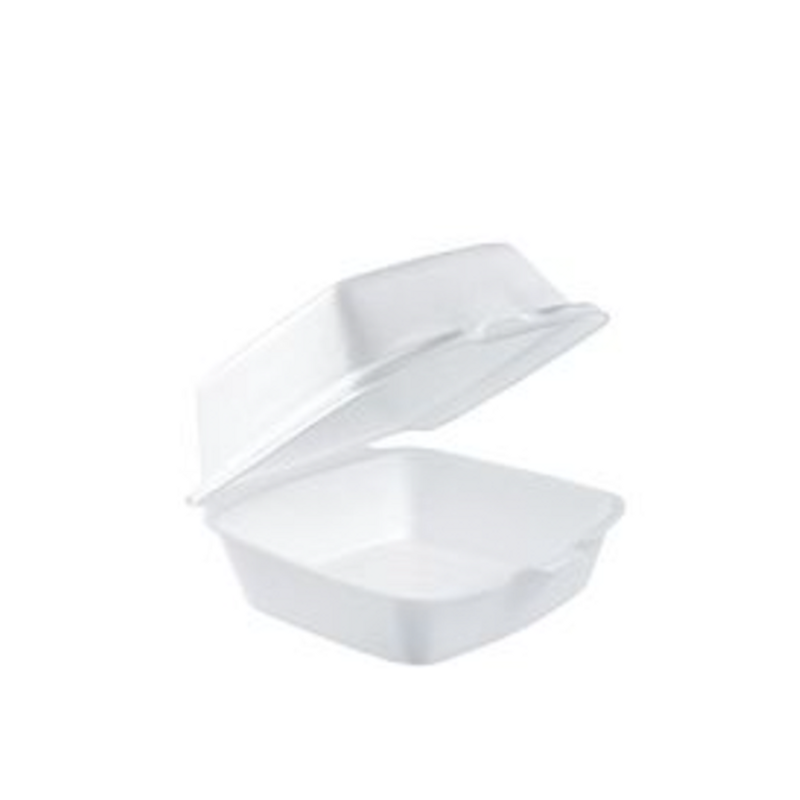 500/cs 5x5x3 White Foam Hinge