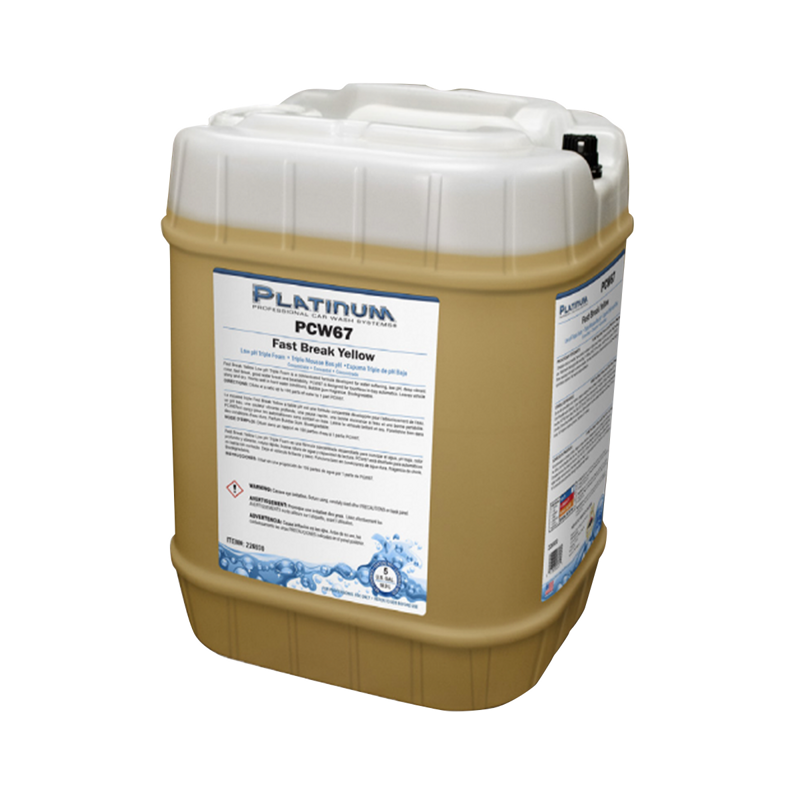 Triple Foam LOW pH FAST BREAK YELLOW 5-Gal