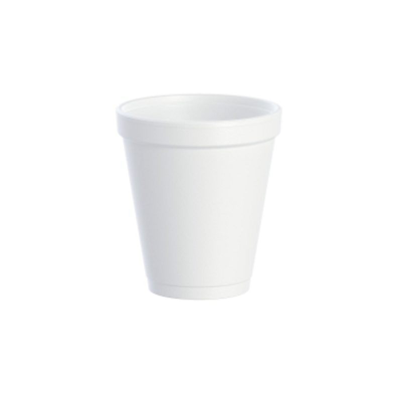 1000/case Dart 8oz Styro Cup