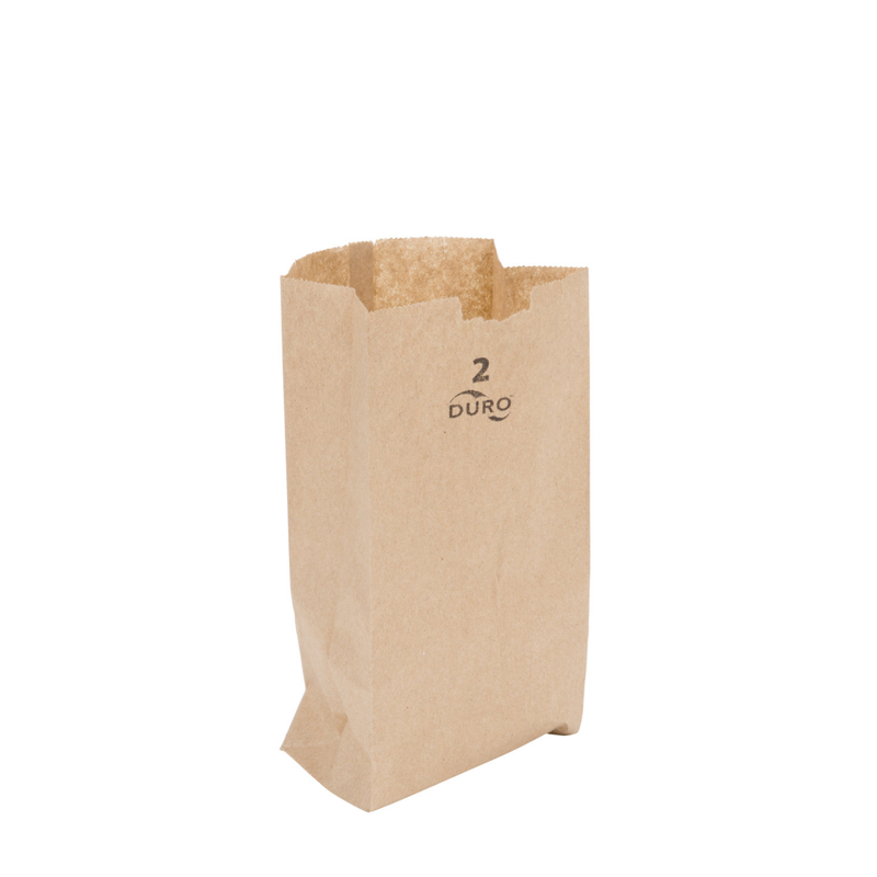 500/bdl Duro #2 Kraft Grocery Bag