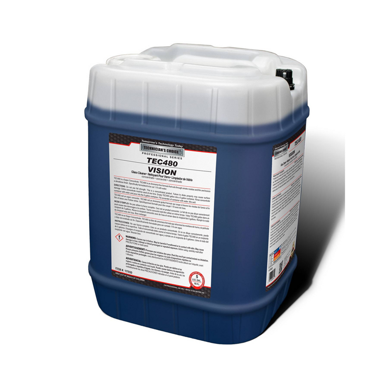 Glass Cleaner Vision 5 Gal 10:1