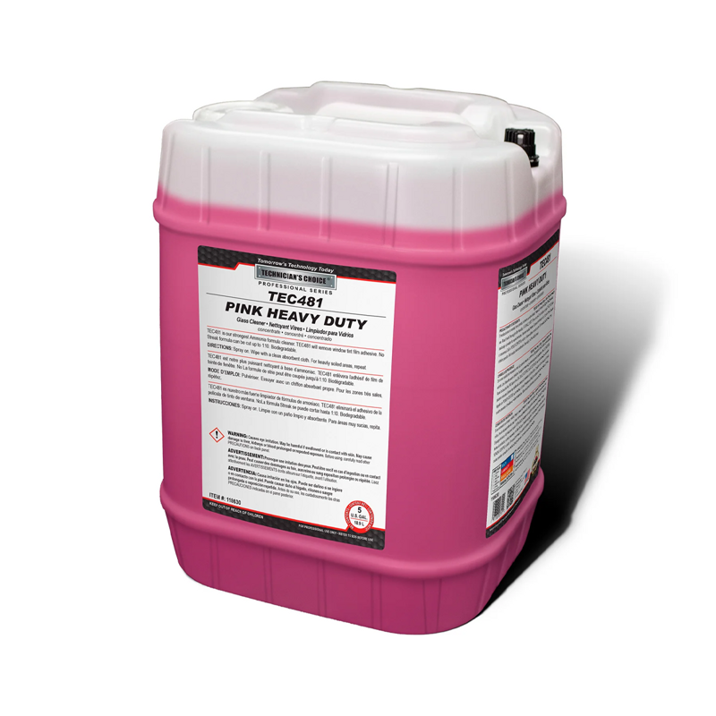 Glass H.D Pink Glass Cleaner 5