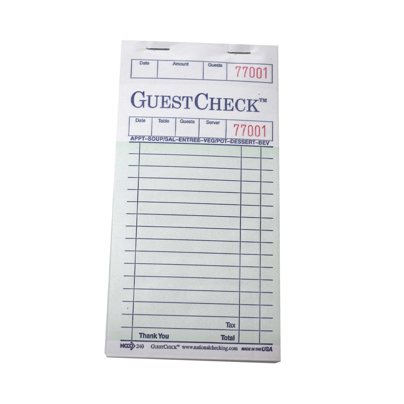 100/50 Guest Check 1 pt