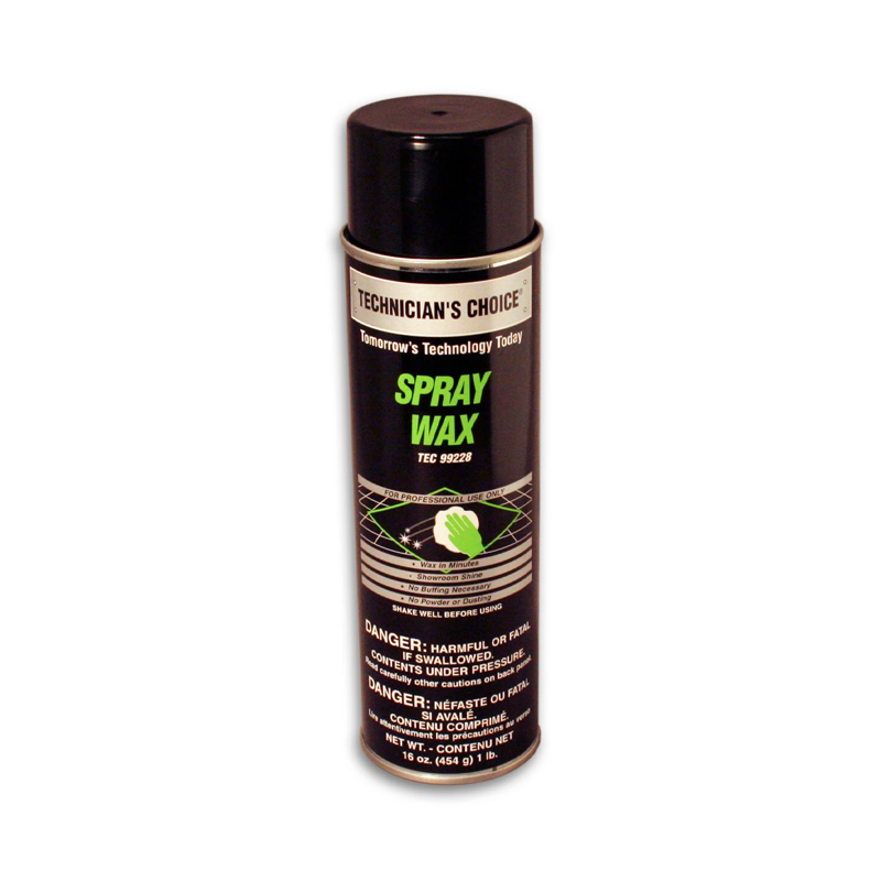 Spray wax in a can - Each