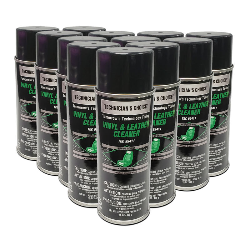 Leather Cleaner With Mink Case
