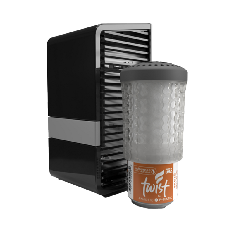 1 ea Twist Passive Air Dispenser Black
