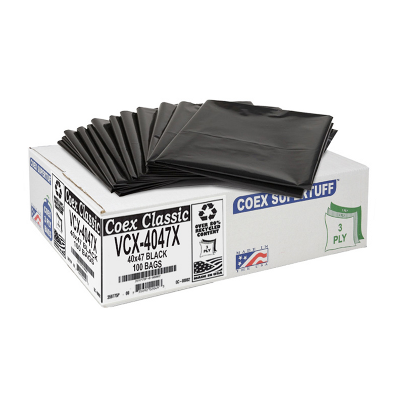 100/cs 40x46 Black Liner