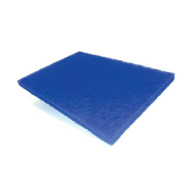 5/bx Blue 14x20 Blue Rectangular Floor Pad