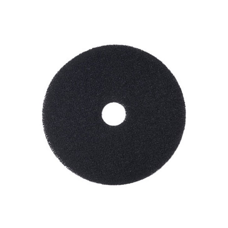 12" Black Stripping Floor Pad 5/CS