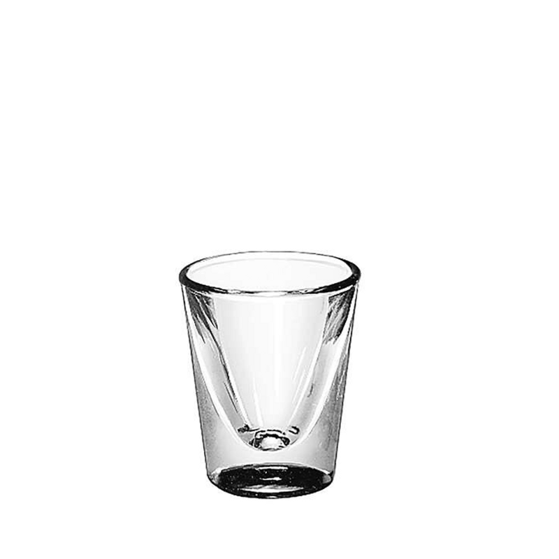 72/cs 1 oz Shot Glass w/ .625 oz Line