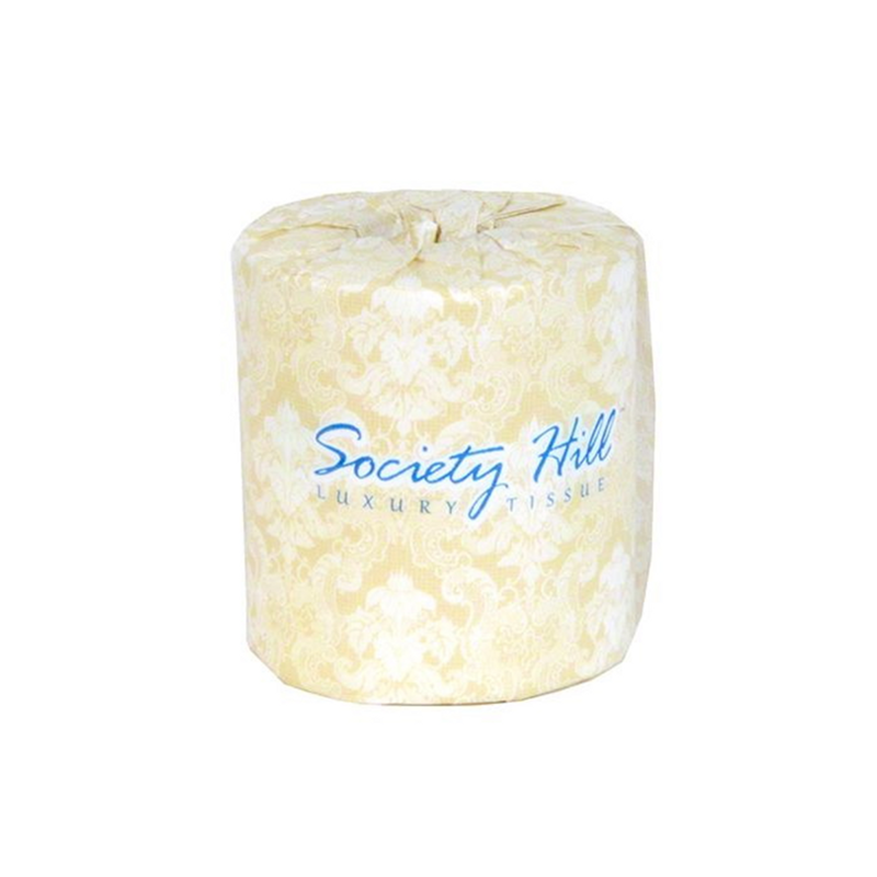 Society Hill 2 Ply 500 sheets Toilet Tissue 4.5x3.5 Each