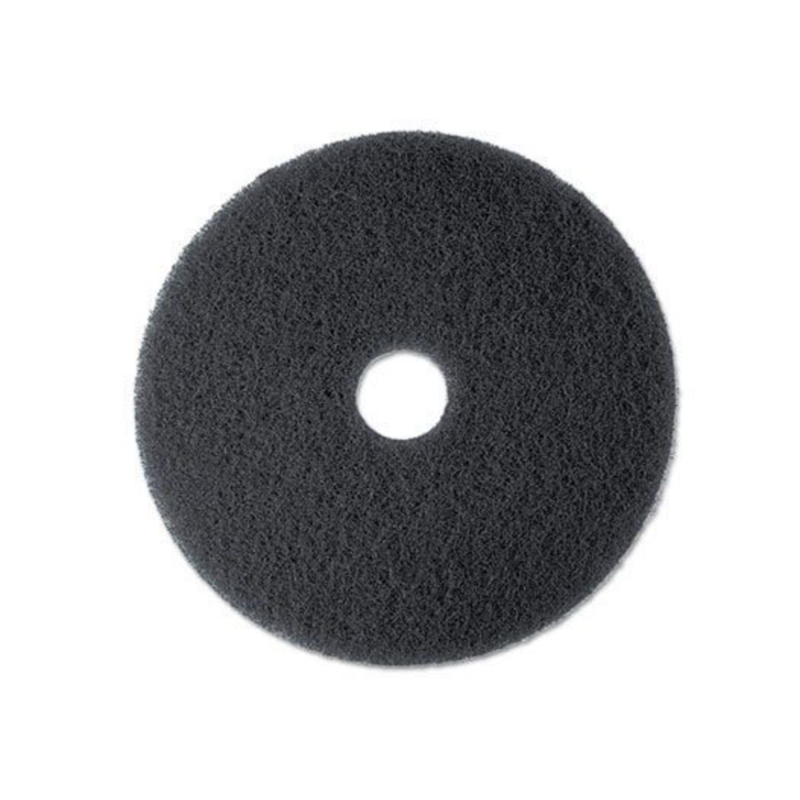 5 ea 17" Black 3M Floor Pads