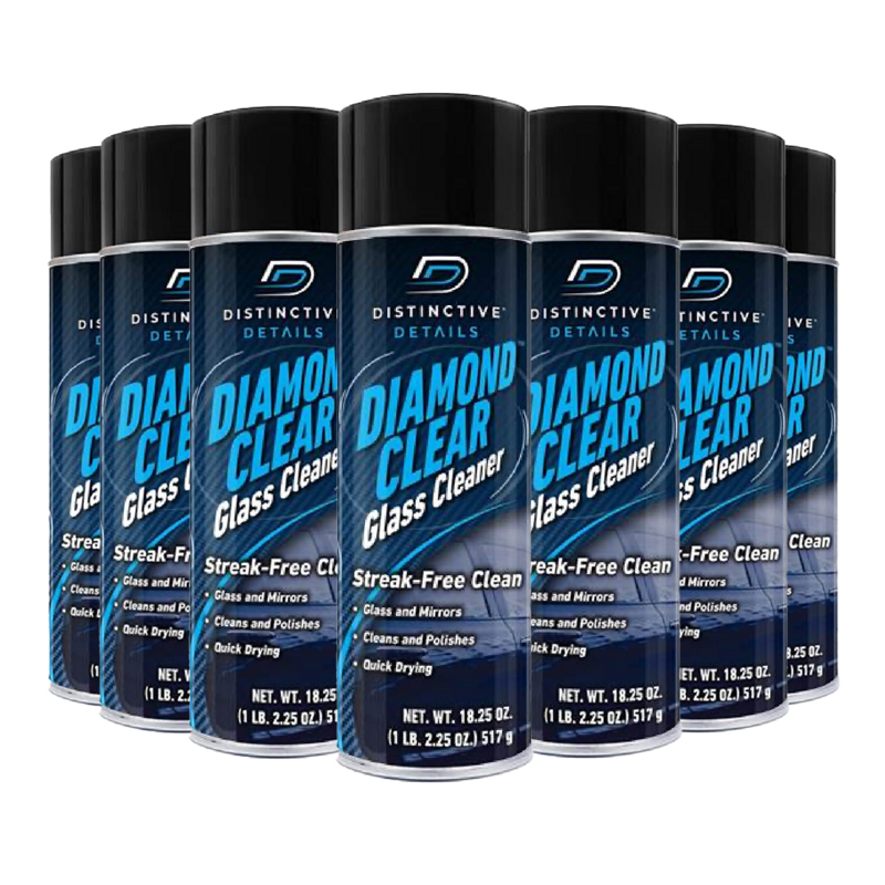 Diamond Clear Glass Cleaner Case