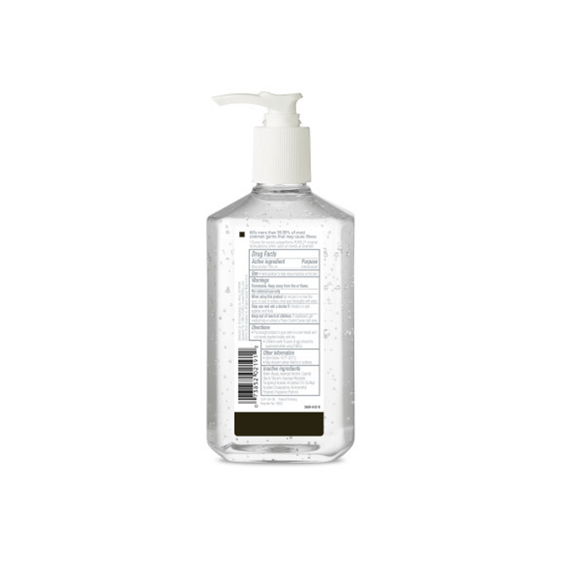 12/12oz Gojo Purell Clear Instant Hand Sanitizer Pump Bottle