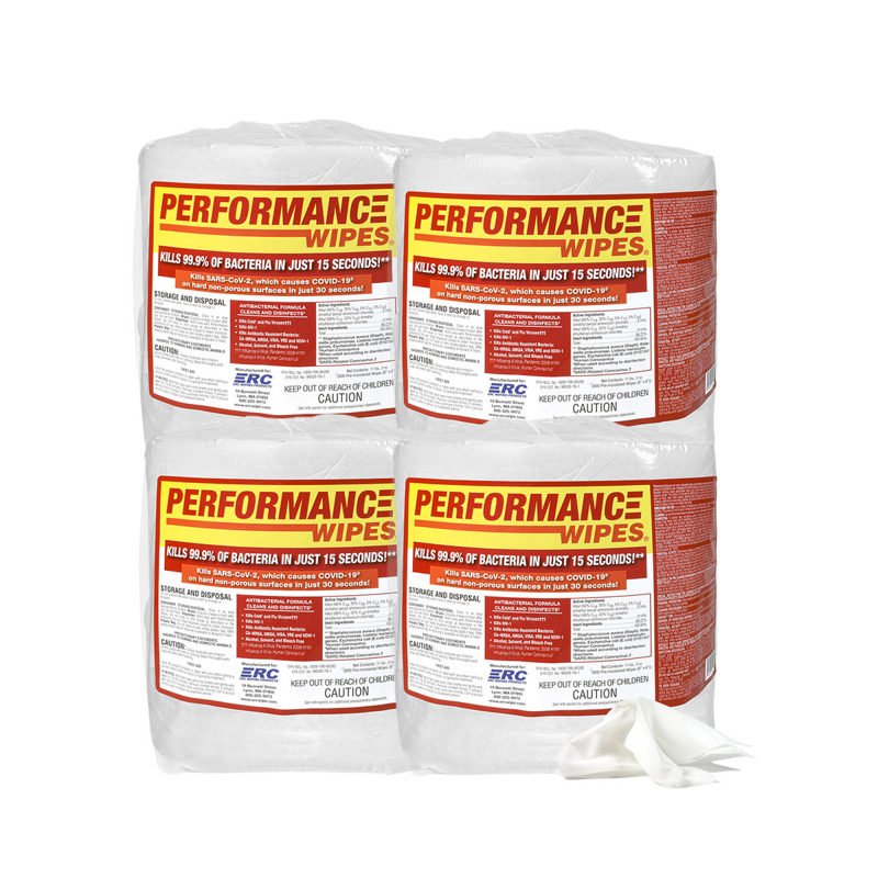 1 ea 800 Wipes/Roll Performance Wipes EPA Registered