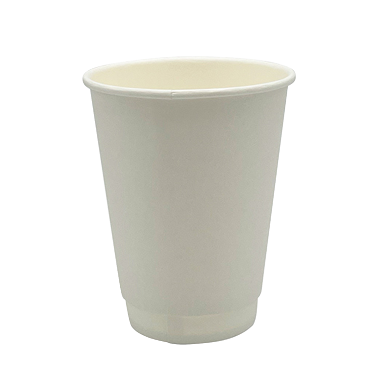 500/cs 12 oz White Paper Hot Cup
