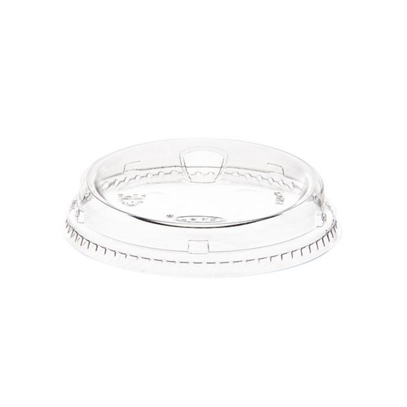 1000/cs Clear Strawless PET Lid for 16oz Cups