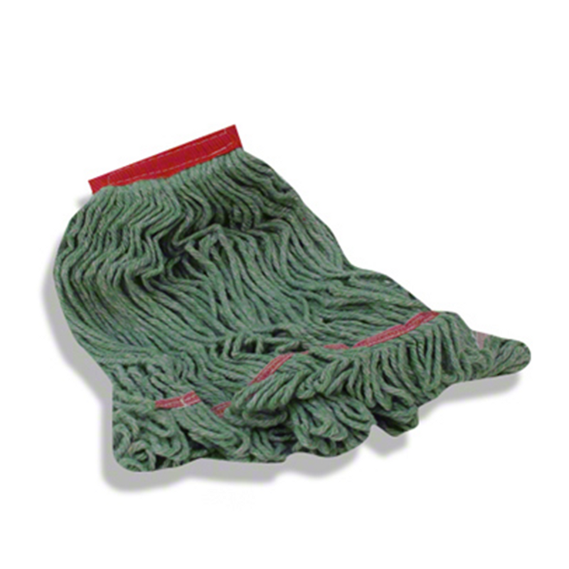 1 Each Large Starline 4 ply Wet Mop 5" Band Green