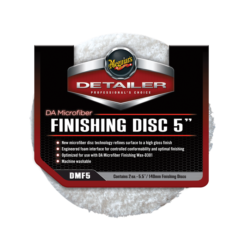 2/pk Meguirars 5" Finishing Pads