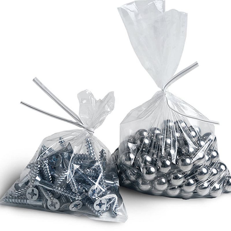 1000/cs 10x15 Poly Bag 1mil  LDPE Flat bag