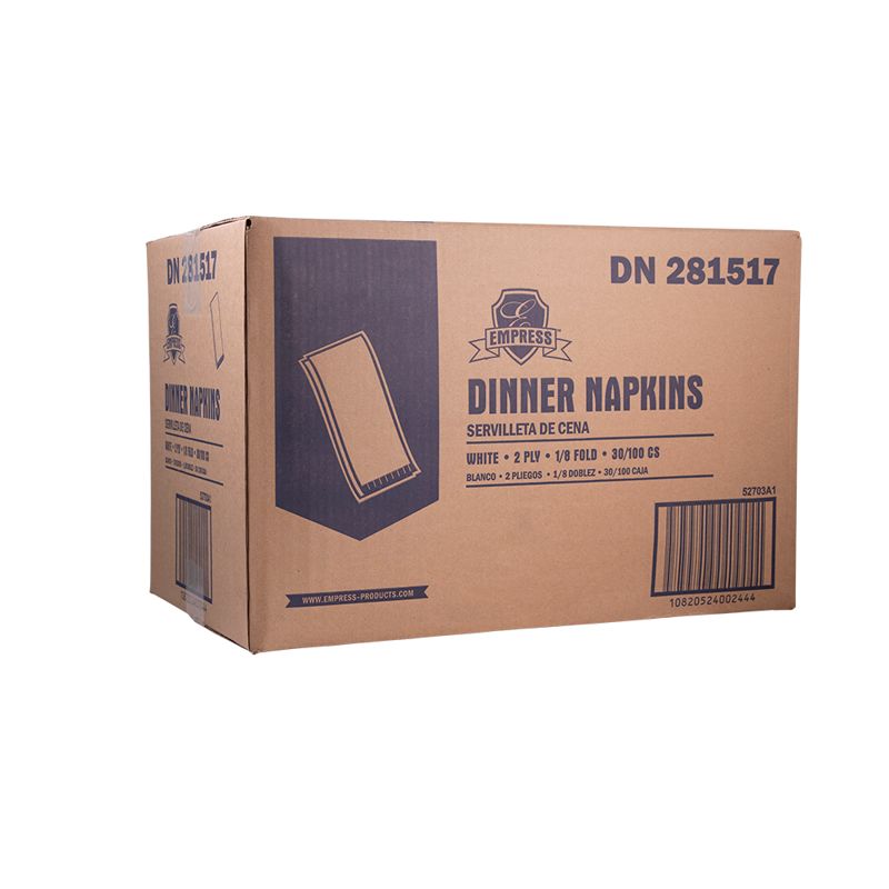 3000/CS 15x17 White 2 ply Napkin