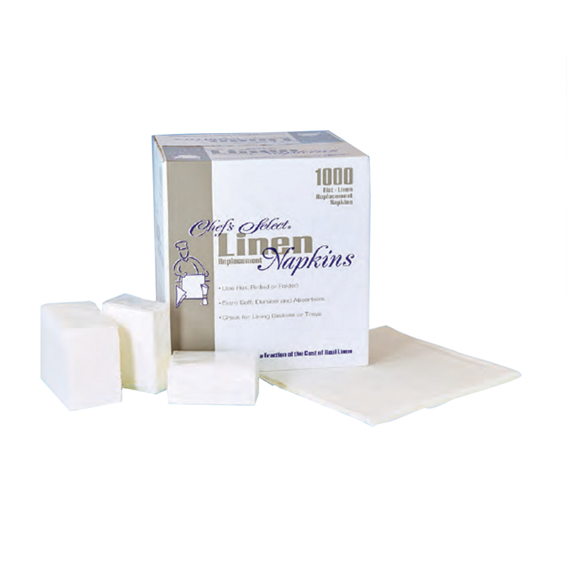 1000/cs 15X15 DRC Extra Soft Linen Like Napkin