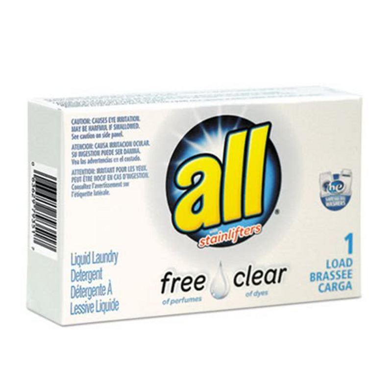 100/2oz All Free and Clear Vending Detergent