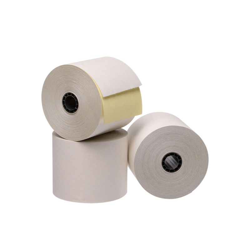 50 rolls/case 2.25"x100' 2 Part Carbonless Register Paper