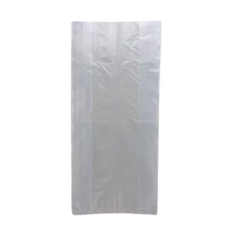 1000/cs 8x4x18 Clear Poly bag .80 mil