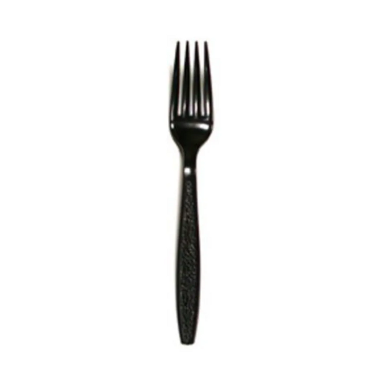 Empress Heavy Weight Fork Polypro Black Dense Pack 1000 / cs