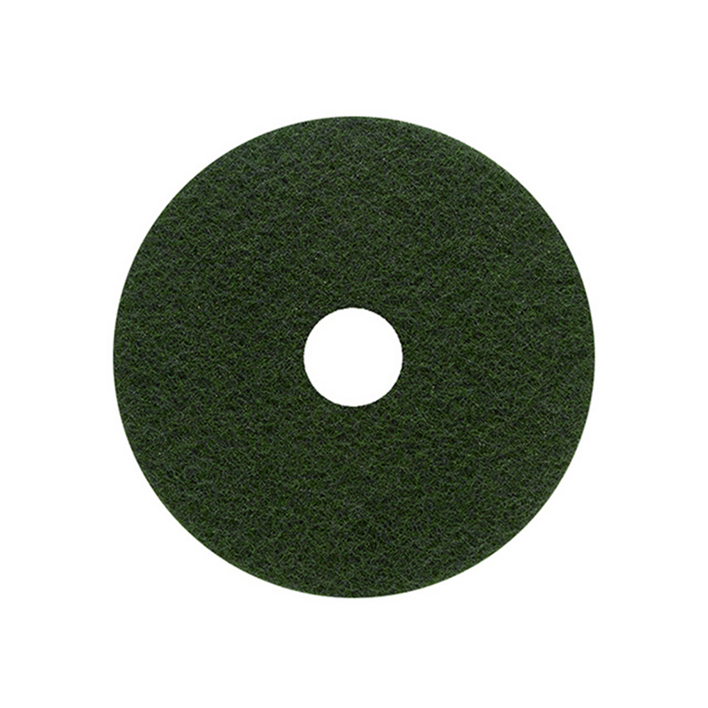 17" Green Scrubbing Floor Pad-Each
