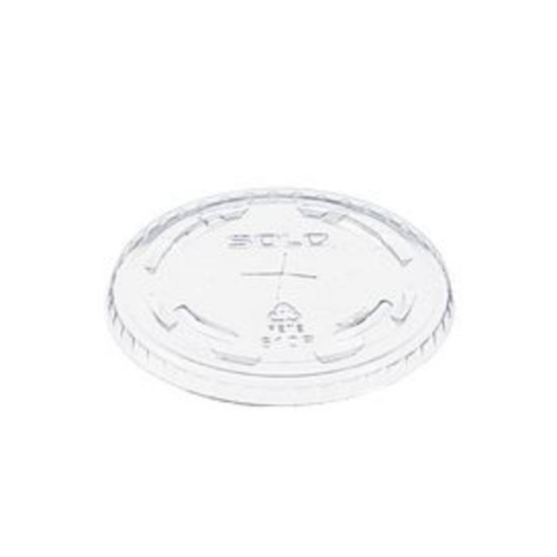 1000/cs Straw Slot Lid for PET 12/16/20oz. Cups