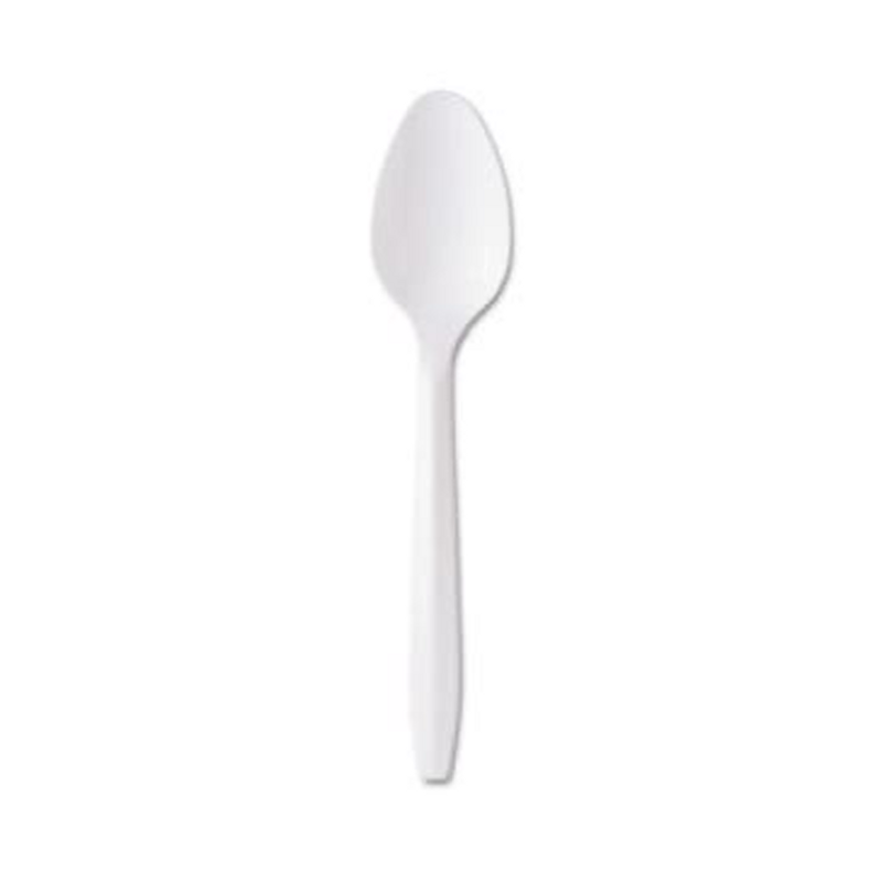 1000/cs Teaspoon Med Weight White