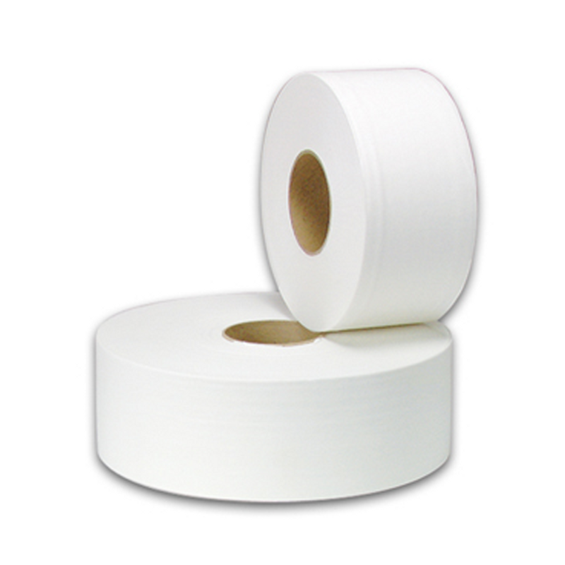 6/cs New Generation 12" Diameter 1 Ply Jumbo Roll Toilet Tissue