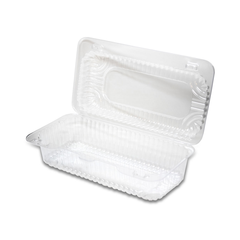 500/cs Clear Cookie Container 7.5" x 3" x 2 7/8"