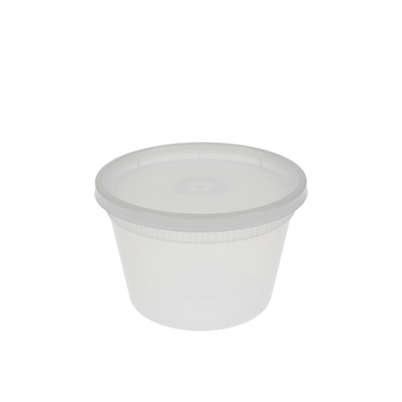 240/cs 12 oz Hvy Weight Combo Deli Container