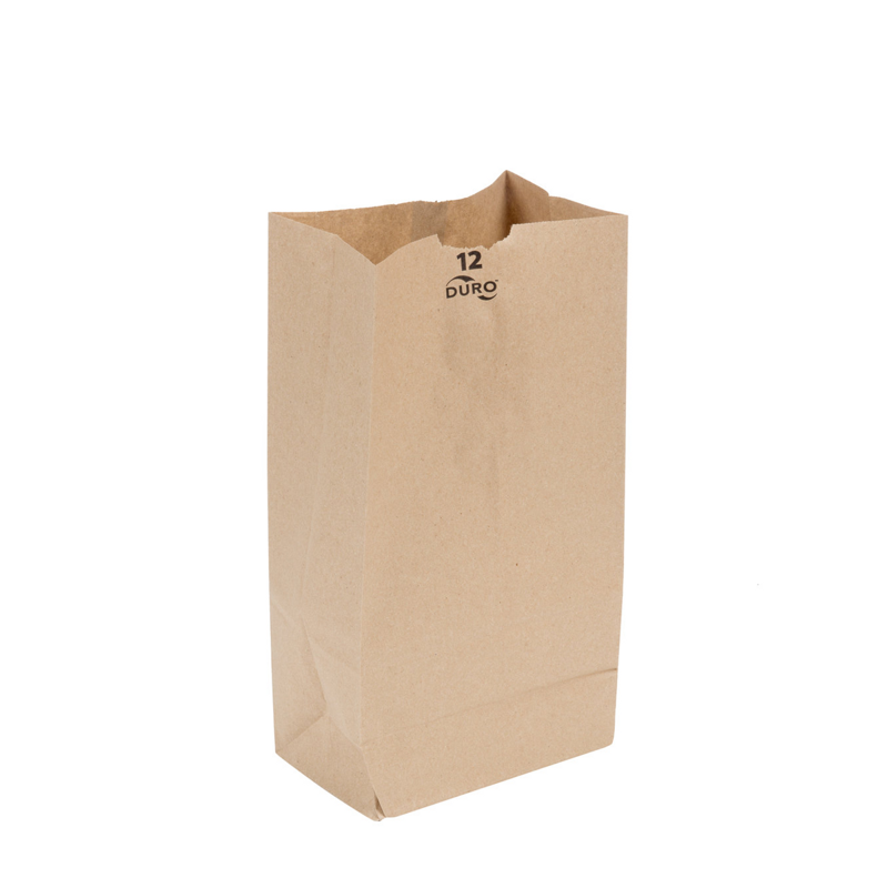 500/bdl 12 lb Brown Paper Bag