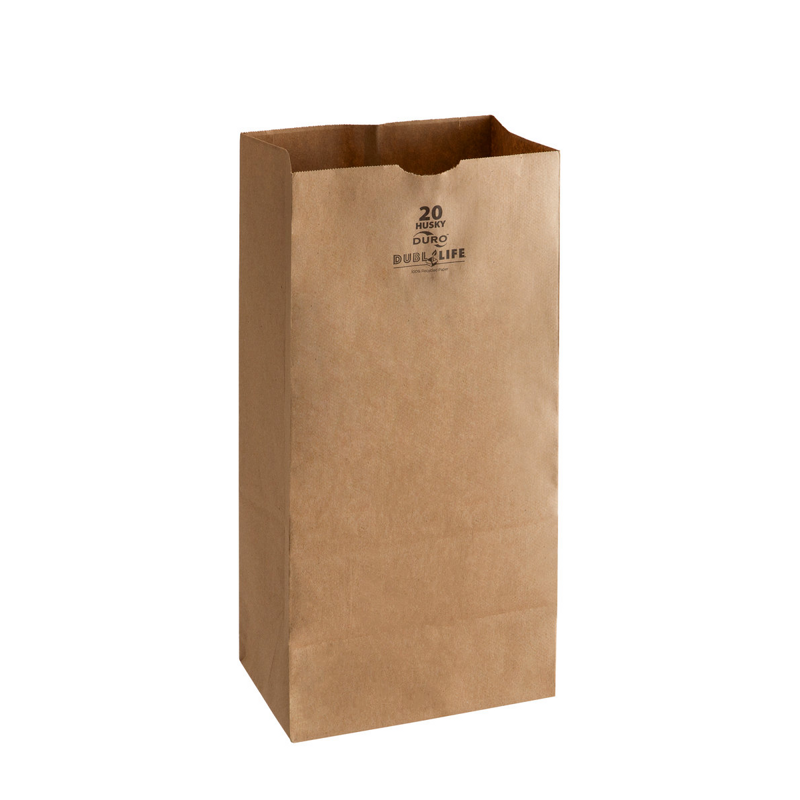 500/bd Duro 20lb Tall Grocery Bag