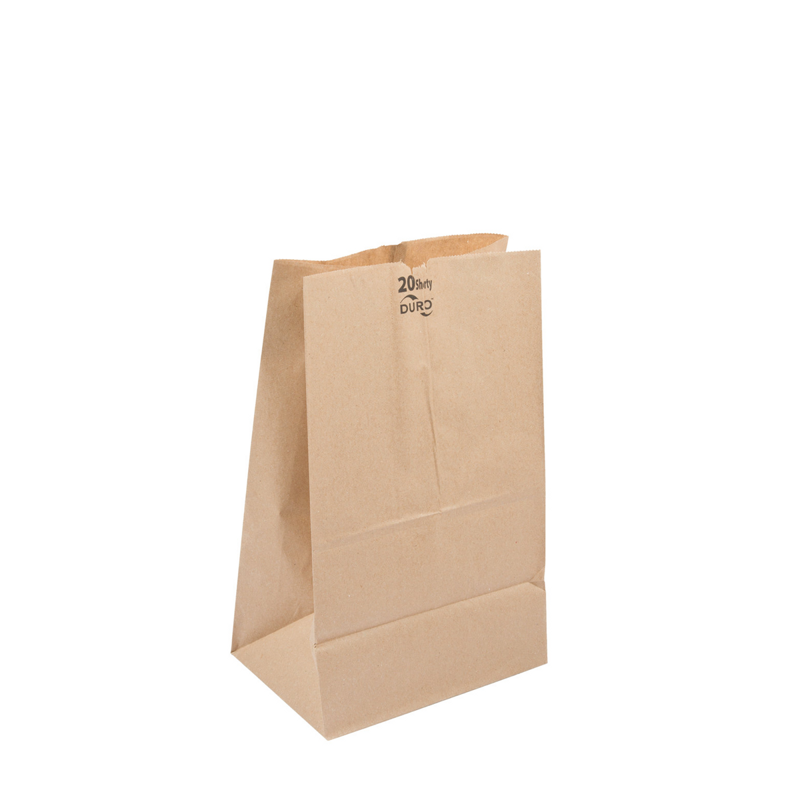 500/bdl Duro #20 Brown Squat Bag