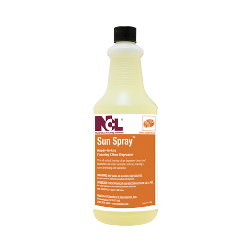 12/32oz Sun Spray RTU Foaming Citrus Degreaser