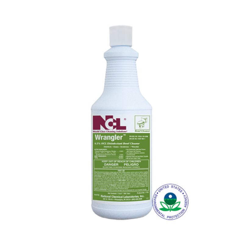 12qts Wrangler Disinfect 9.5% Acid Bowl Cleaner